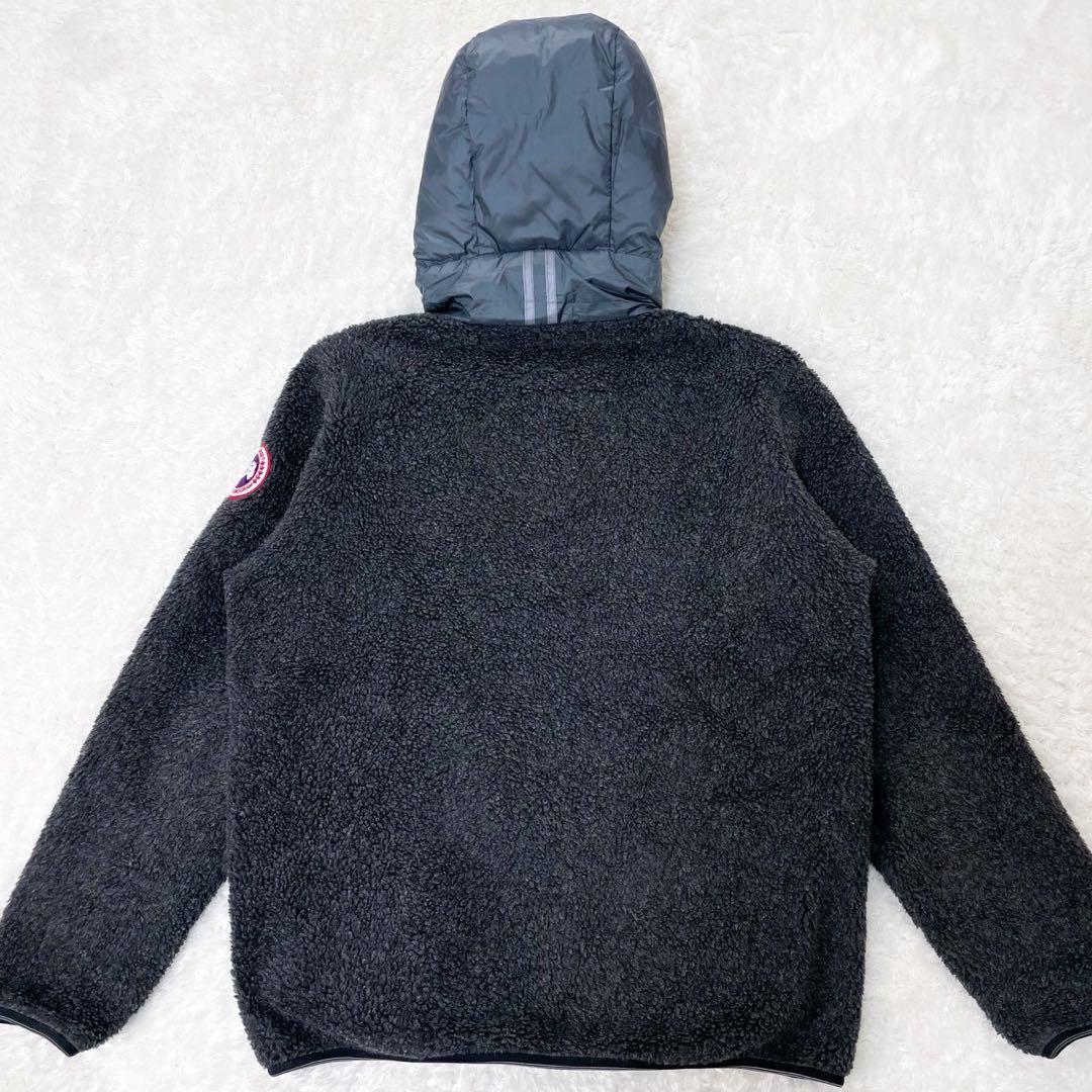 極美品 カナダグース ハイブリッジ ボアフリース切り替え ダウン