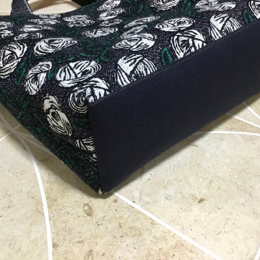 ミナペルホネンrosy ネイビー 2Way肩掛けショルダーバッグハンドメイド