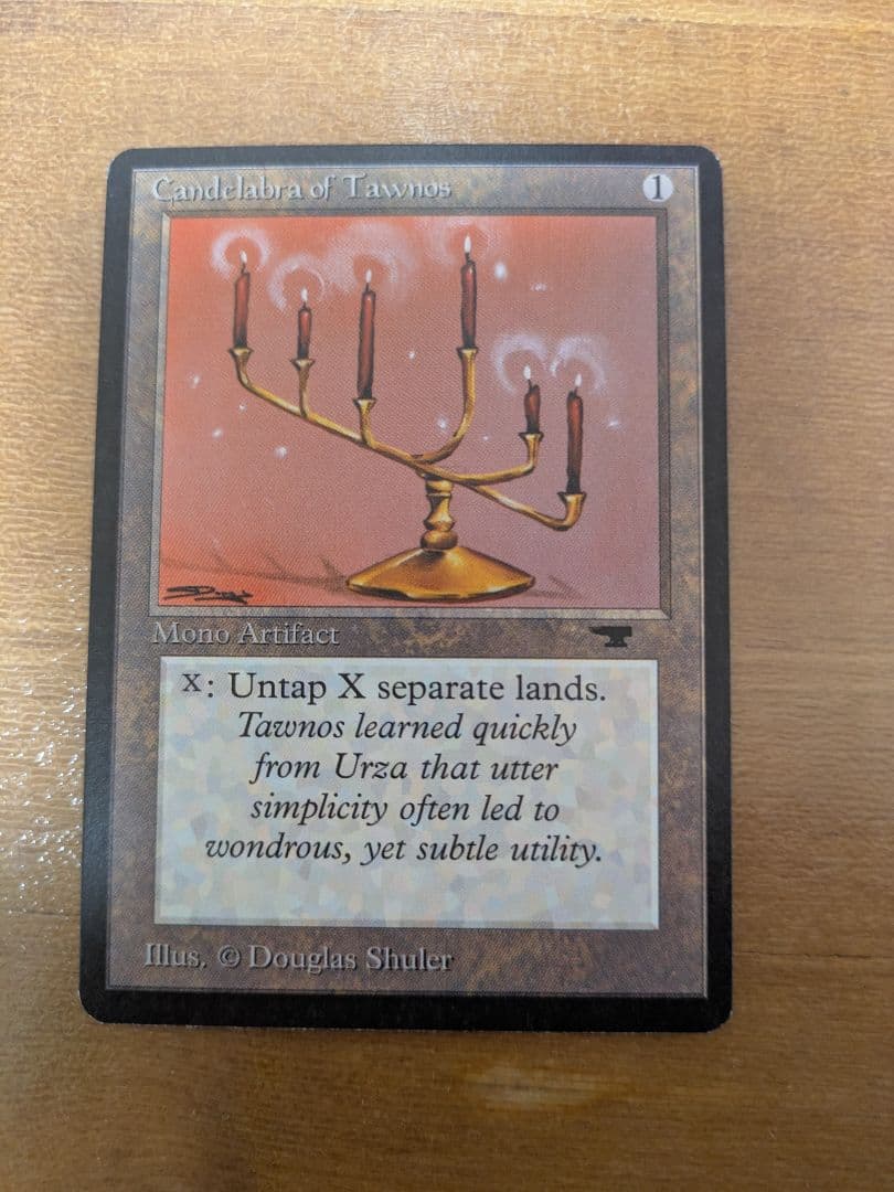 Candelabra of Tawnos　英語1枚 EX]Candelabra of Tawnos《英語》【ATQ】#279