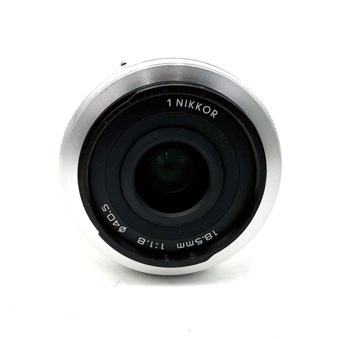 動作良好 美品 Nikon ニコン 1 18.5mm F1.8 シルバー
