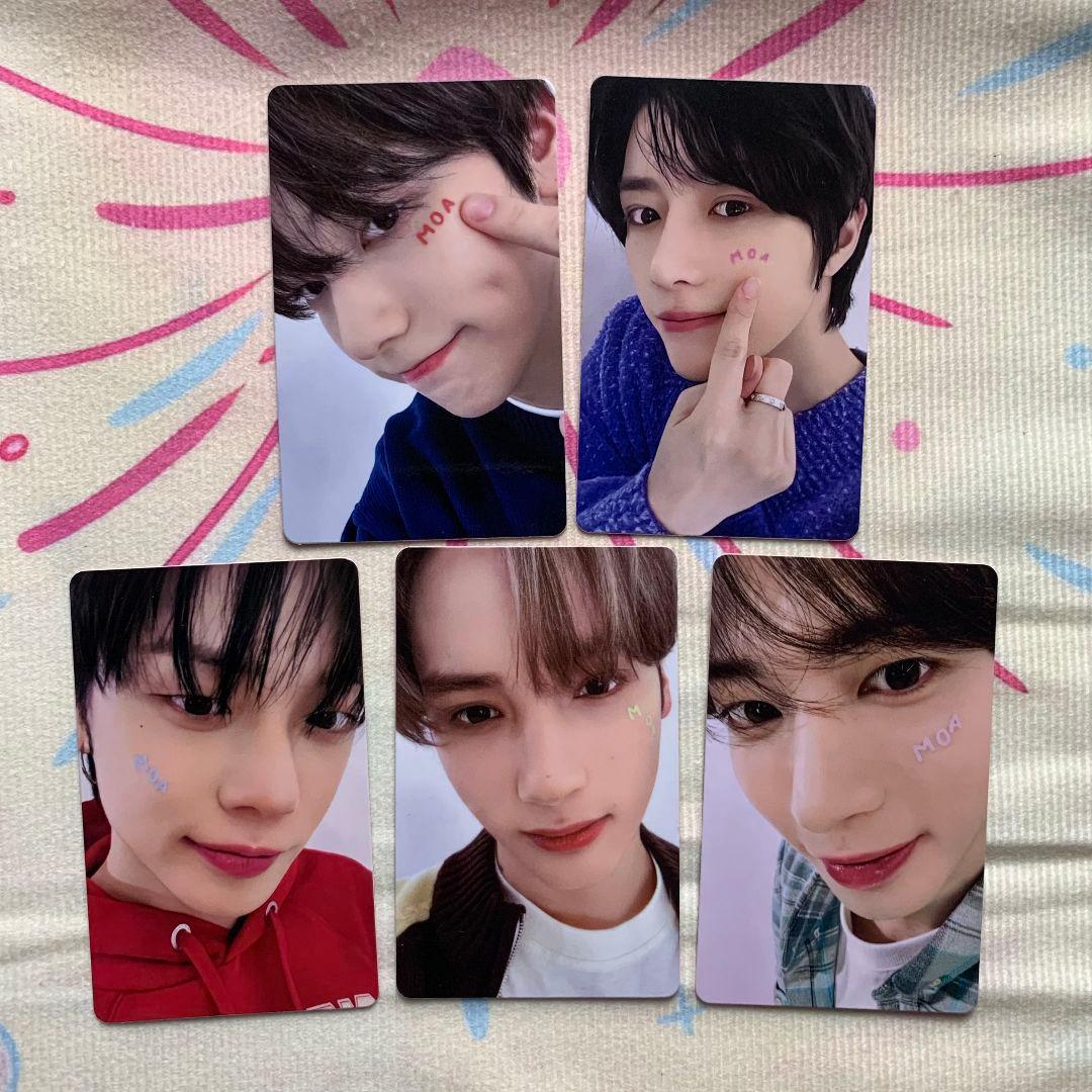 TXT MOAZONE 限定 トレカ FC特典 全員 5セット TXT MOAZONE トレカ 5 枚コンプセット FC特典 - メルカリ