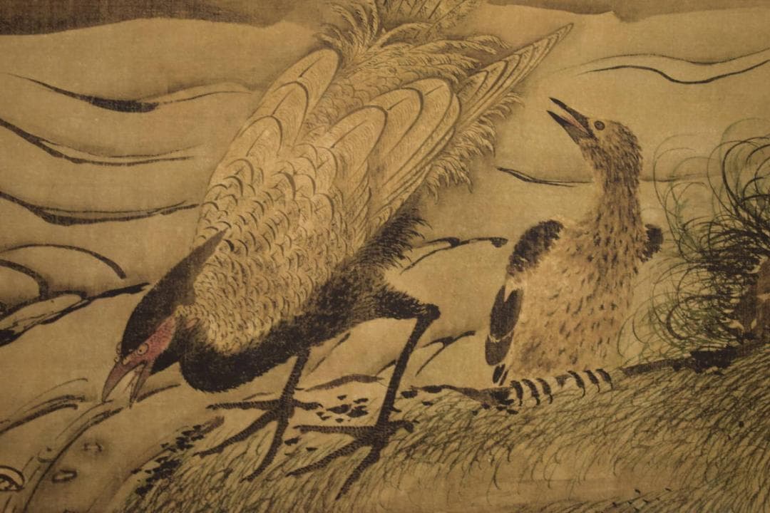 複製/海雲/雉に燕図/中国画/工芸/布袋屋掛軸HI-874 複製/海雲/雉に燕図/中国画/工芸/布袋屋掛軸HI-874 複製/海雲/雉に燕図