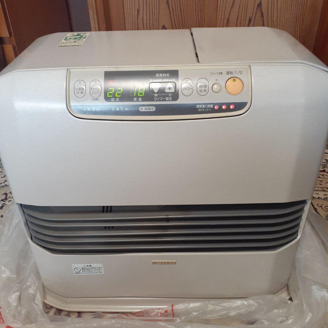 稼働品】MITSUBISHI 石油ファンヒーター KD-D522-W 美品 - メルカリ
