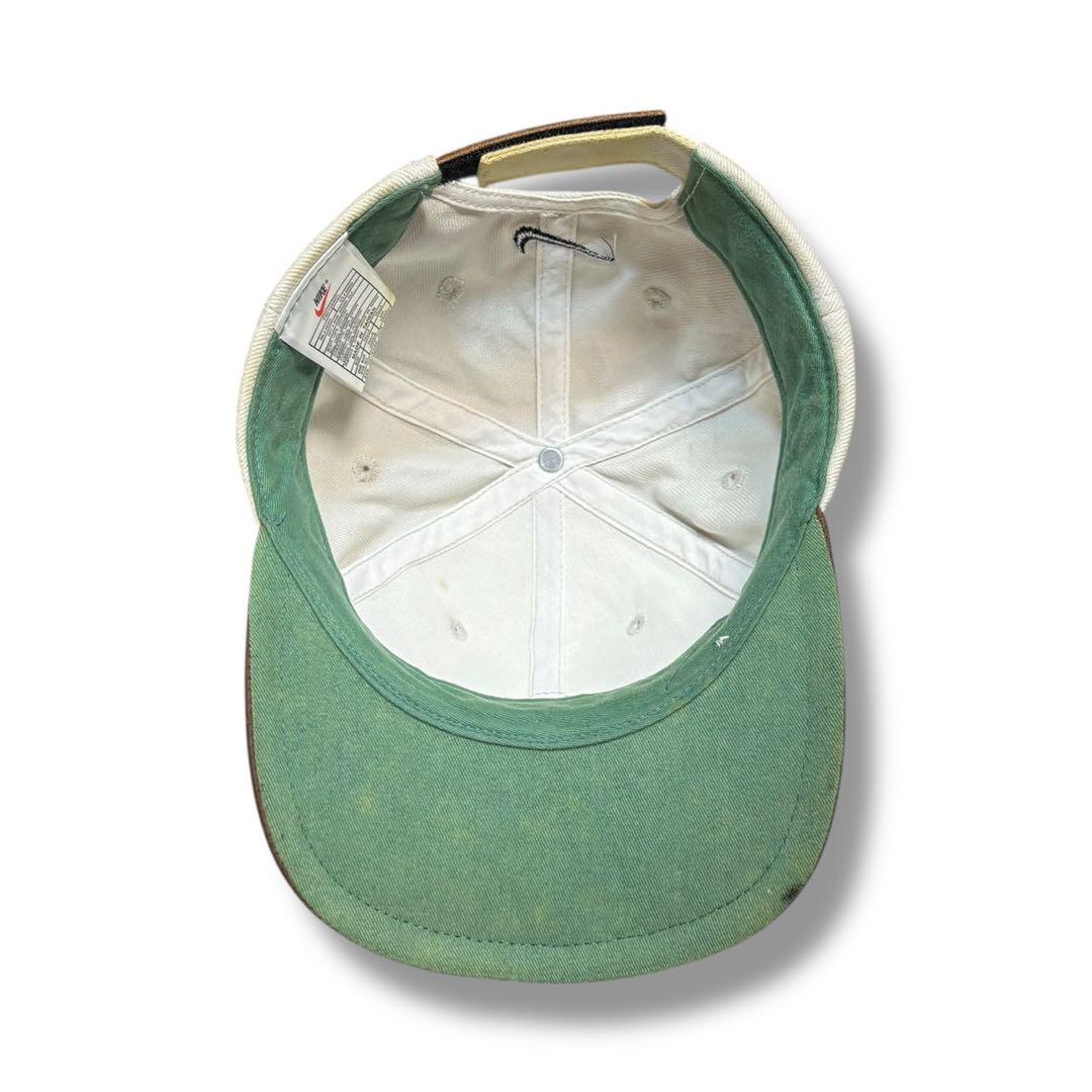 NIKE GOLF ナイキゴルフ キャップ レザー ビンテージ 90s 希少