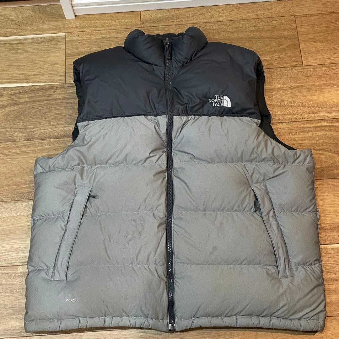 THE NORTH FACE 700 USヌプシダウンベスト グレー　 XL THE NORTH FACE（ザ ノースフェイス） ダウンベスト ベスト NUPTSE