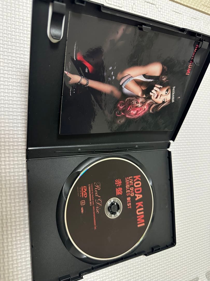 倖田來未 LIVE DVD SINGLES BEST 赤盤青盤2本セット - メルカリ