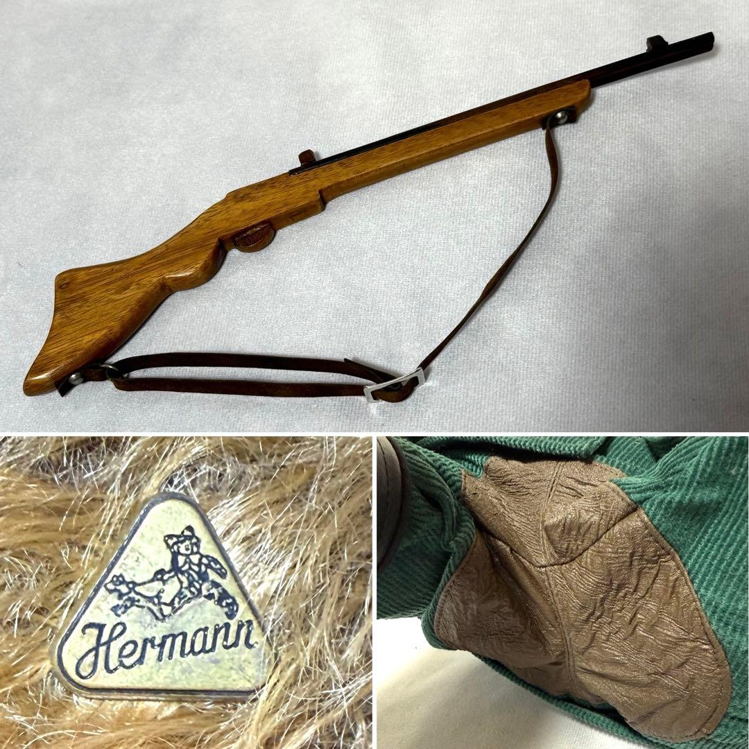 希少 欠品有☆緑ハーマン社 テディベア 2002年 ルーズベルト1000体限定