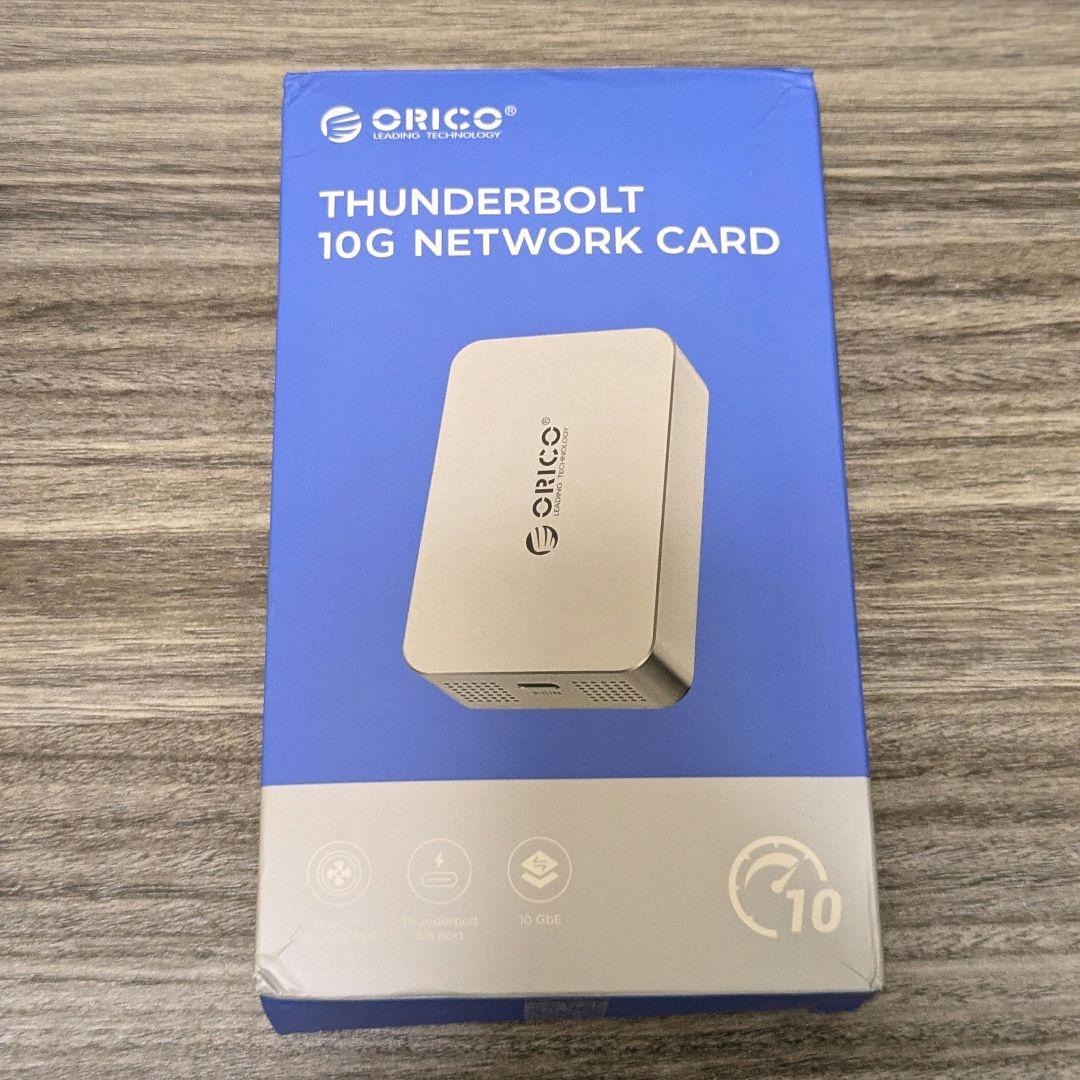 ORICO 10GbE Thunderbolt イーサネットアダプター ORICO Thunderbolt 10GbE Network Adapter