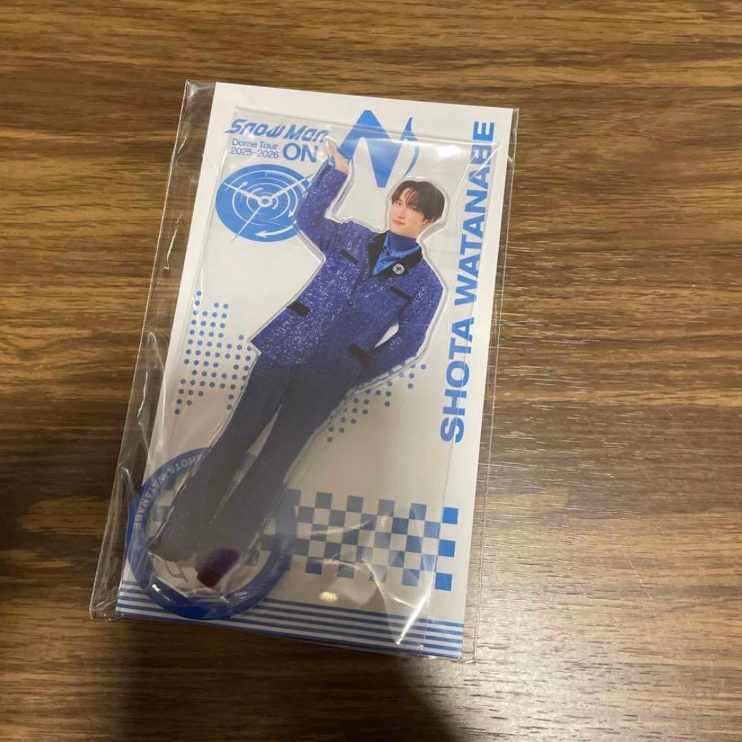 渡辺翔太 アクスタ SnowMan 2025 2026 ON 音故知新 - メルカリ