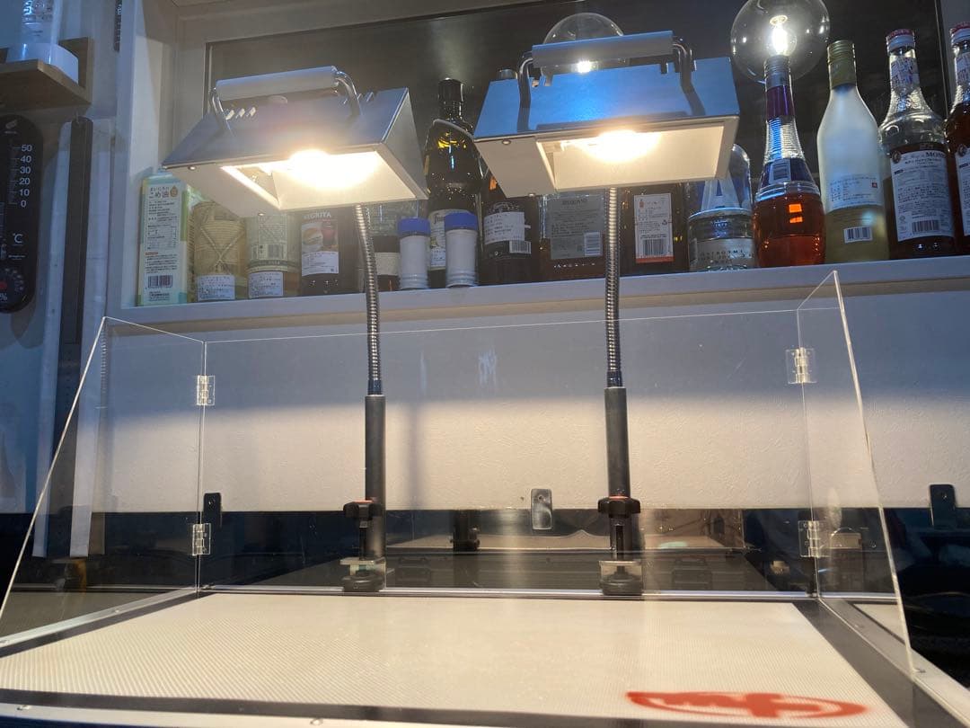 2灯式飴ランプ 収納アタッシュケース付き アメランプ 飴ランプ 飴細工