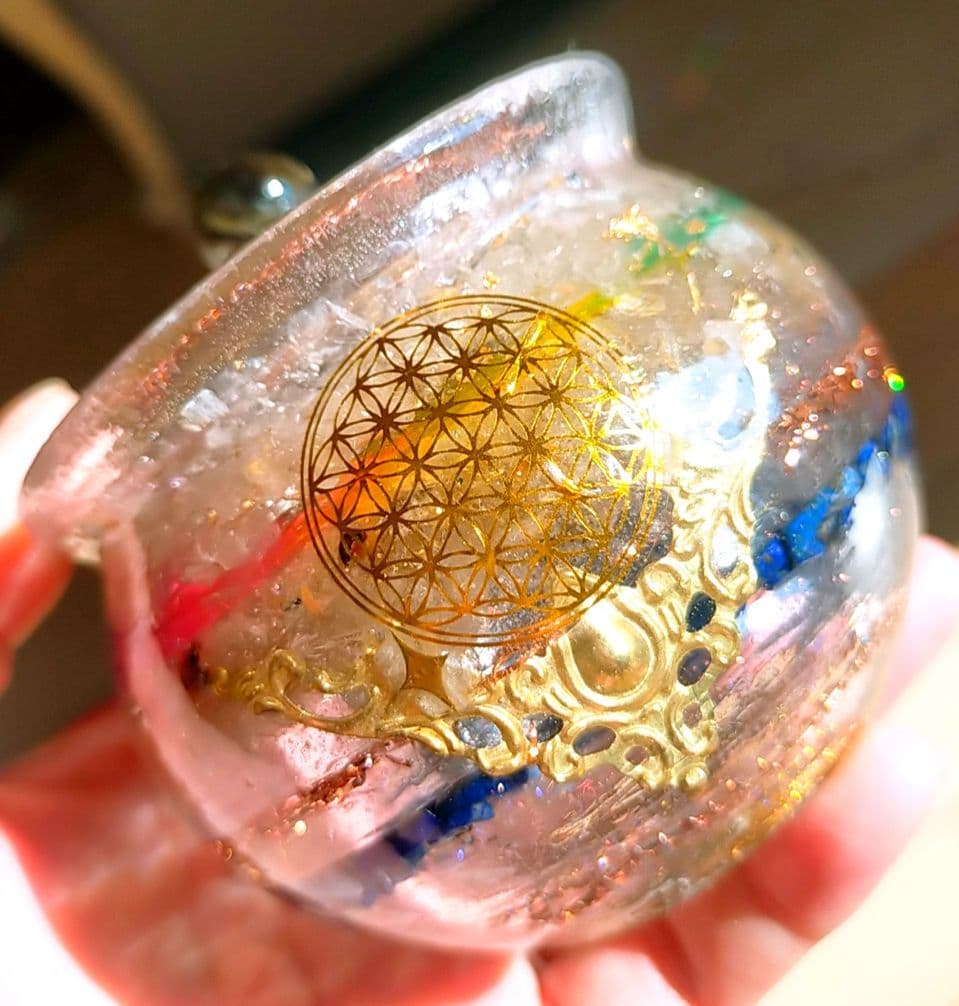 オルゴナイト 魔法壺 金運 浄化 引き寄せ 開運 活性化 インテリア