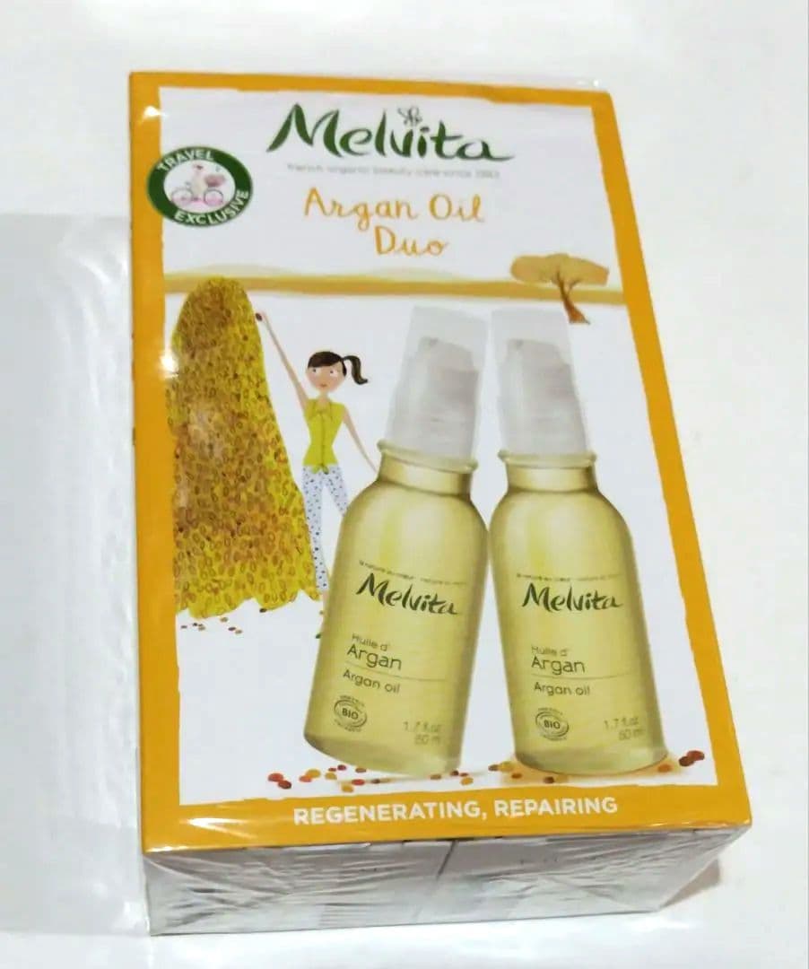 メルヴィータ　アルガンオイル　Duo　2個セット ビオオイル 【並行輸入品】メルヴィータ アルガンオイル お得な2個