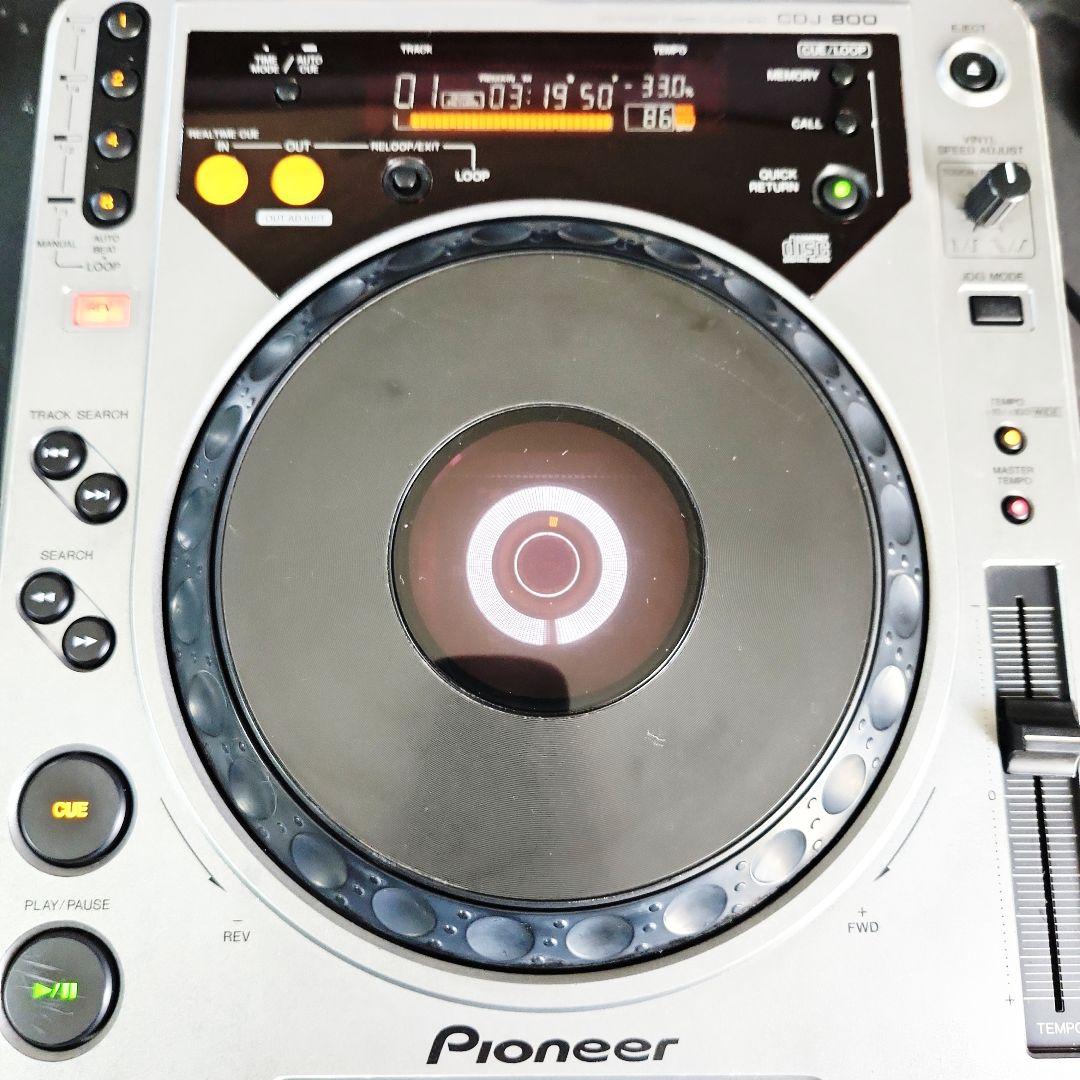 【動作品】Pioneer パイオニア CDJ-800 DJ機材 DJ向けCDプレーヤー「CDJ-800」新発売 | 報道資料 | ニュース