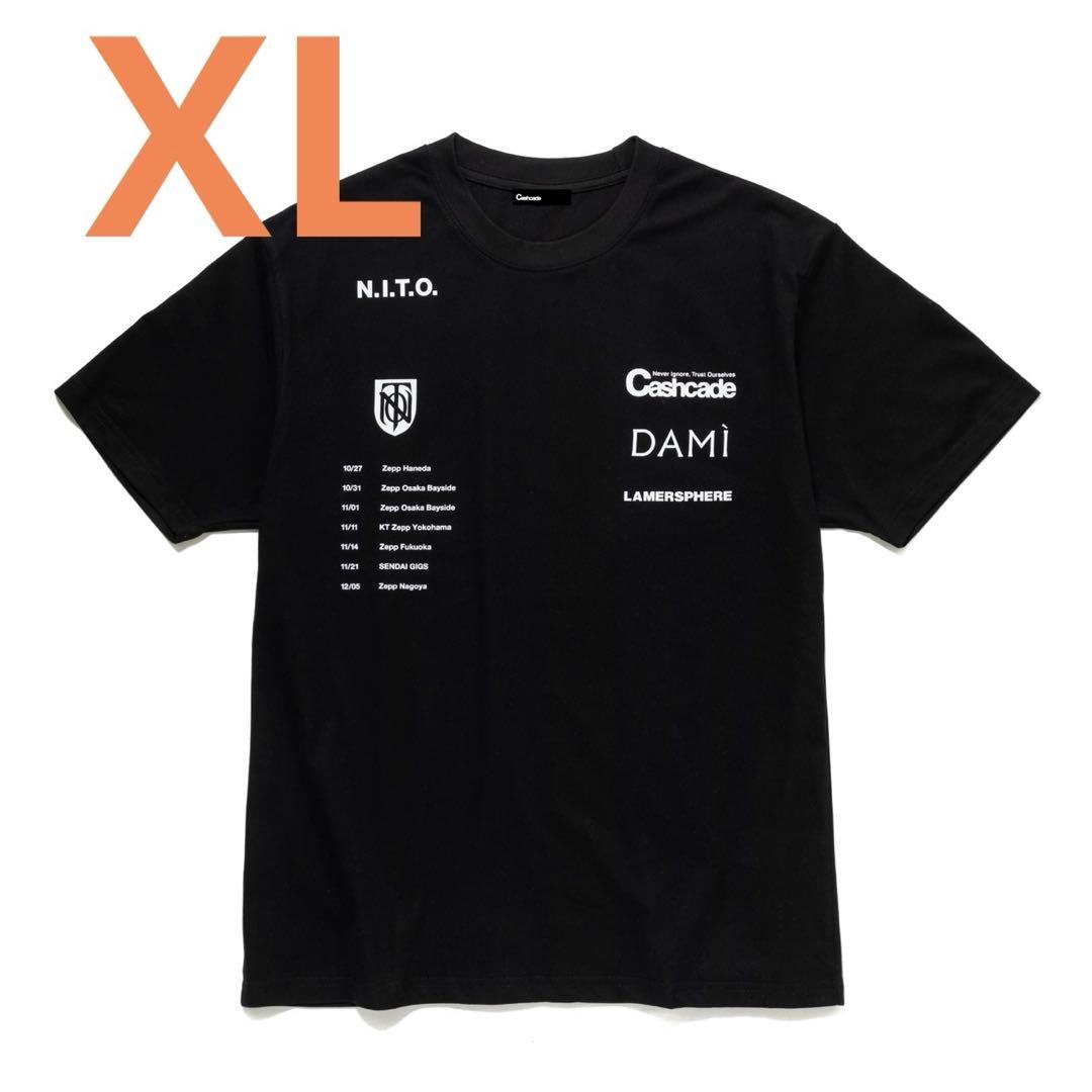 ミュージシャン N.I.T.O. SPONSOR T-SHIRT (BLACK) N.I.T.O. SPONSOR T-SHIRT (BLACK) | cashcade
