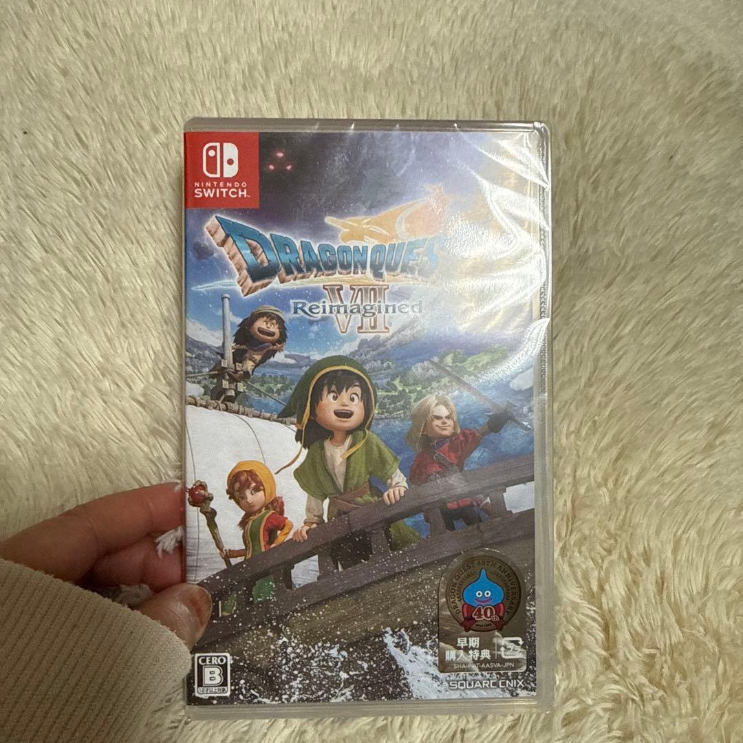 早期特典付き　新品　未使用　未開封ドラゴンクエスト7 Reimagined Nintendo Switch 早期購入特典付き ドラゴンクエストVII Reimagined