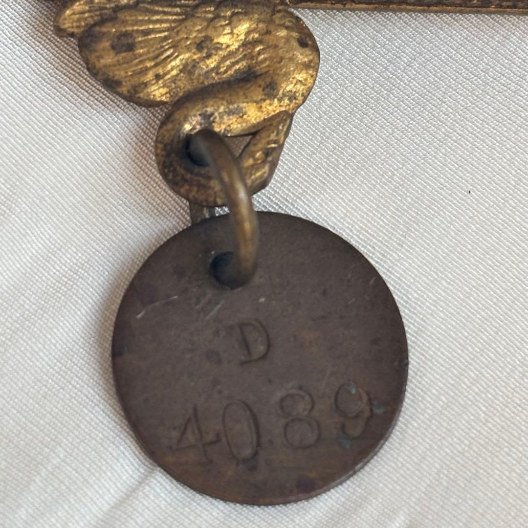 希少・フランス製】アンティーク 口金金具 プチポアン サンプルタグ付