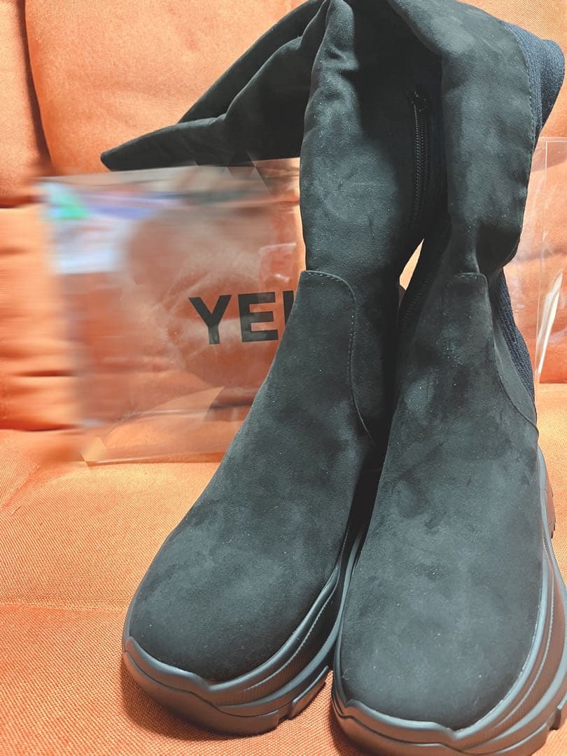 YELLO BAISEN DOUBLE SNEAKER LONG BOOTS