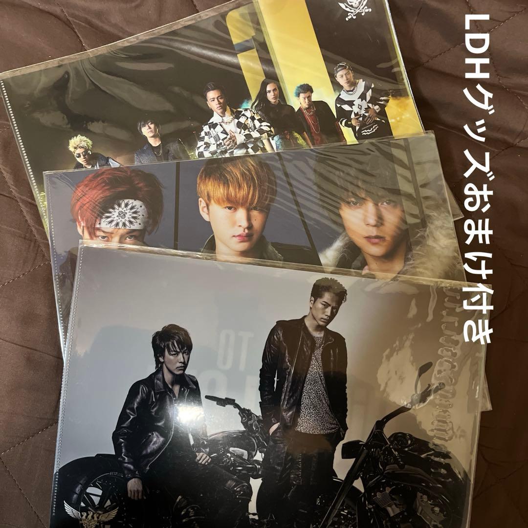 HIGH&LOW クリアファイル3枚セット LDHグッズおまけ付き - メルカリ