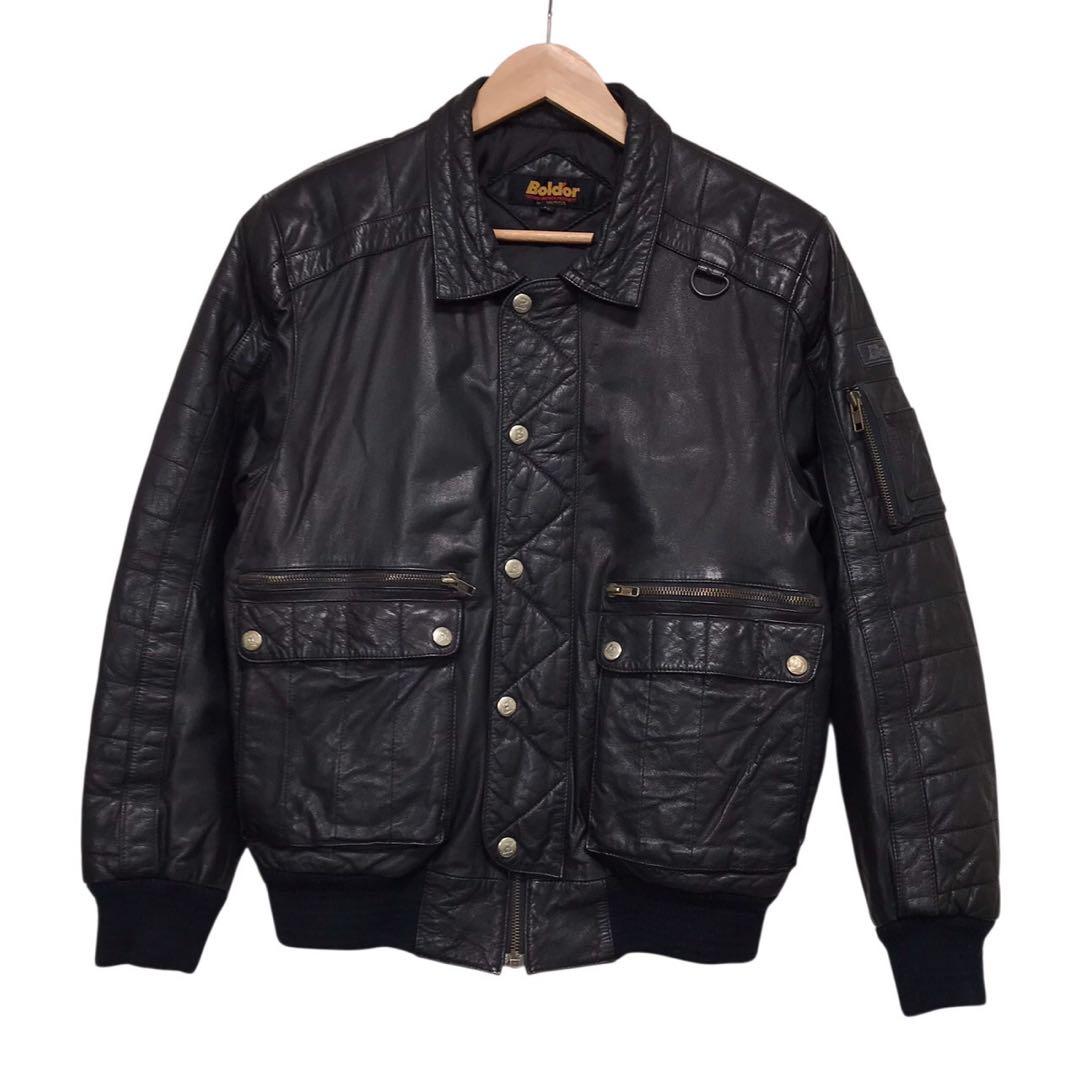 90s Boldor HONDA ホンダ ビンテージレザージャケット 本革 L - メルカリ