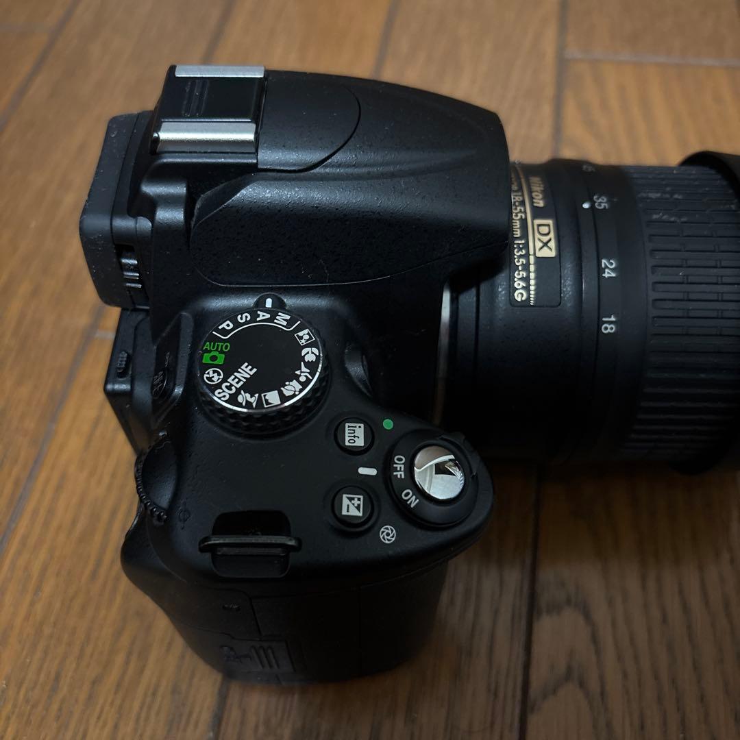 Nikon D5000 デジタル一眼レフ AF-S 18-55mmレンズ付き - メルカリ