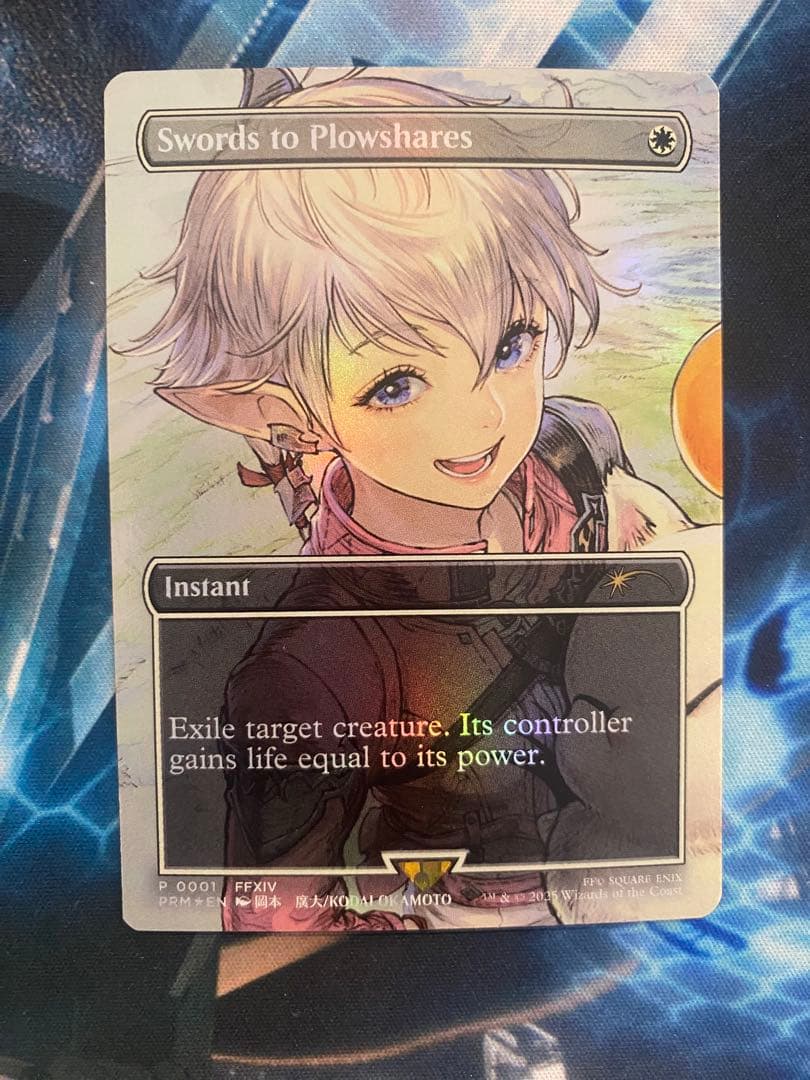 Mtg Foil ボーダーレス剣を鍬に/Swords to Plowshares ミントモール / MINT GAMES MTG(東日本橋) / 【SPG】【JPN】《剣を鍬に