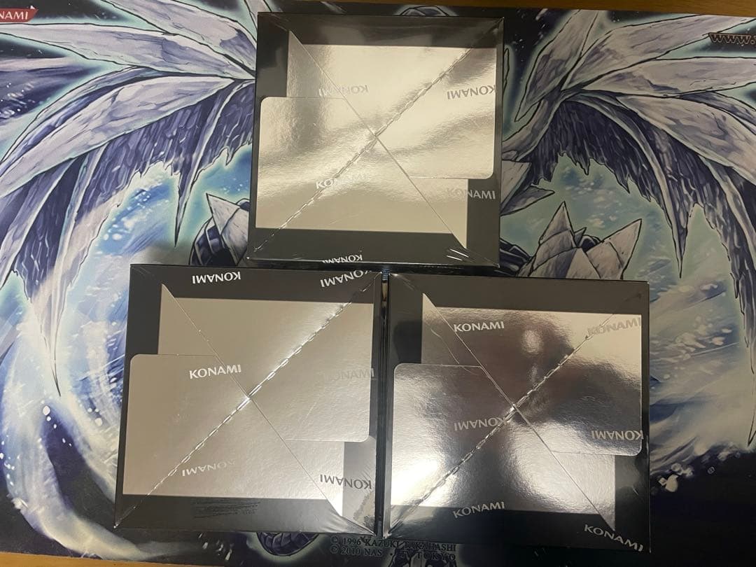 遊戯王 未開封ボックス 新品 シュリンク付 +ワンボーナスパック付 3箱