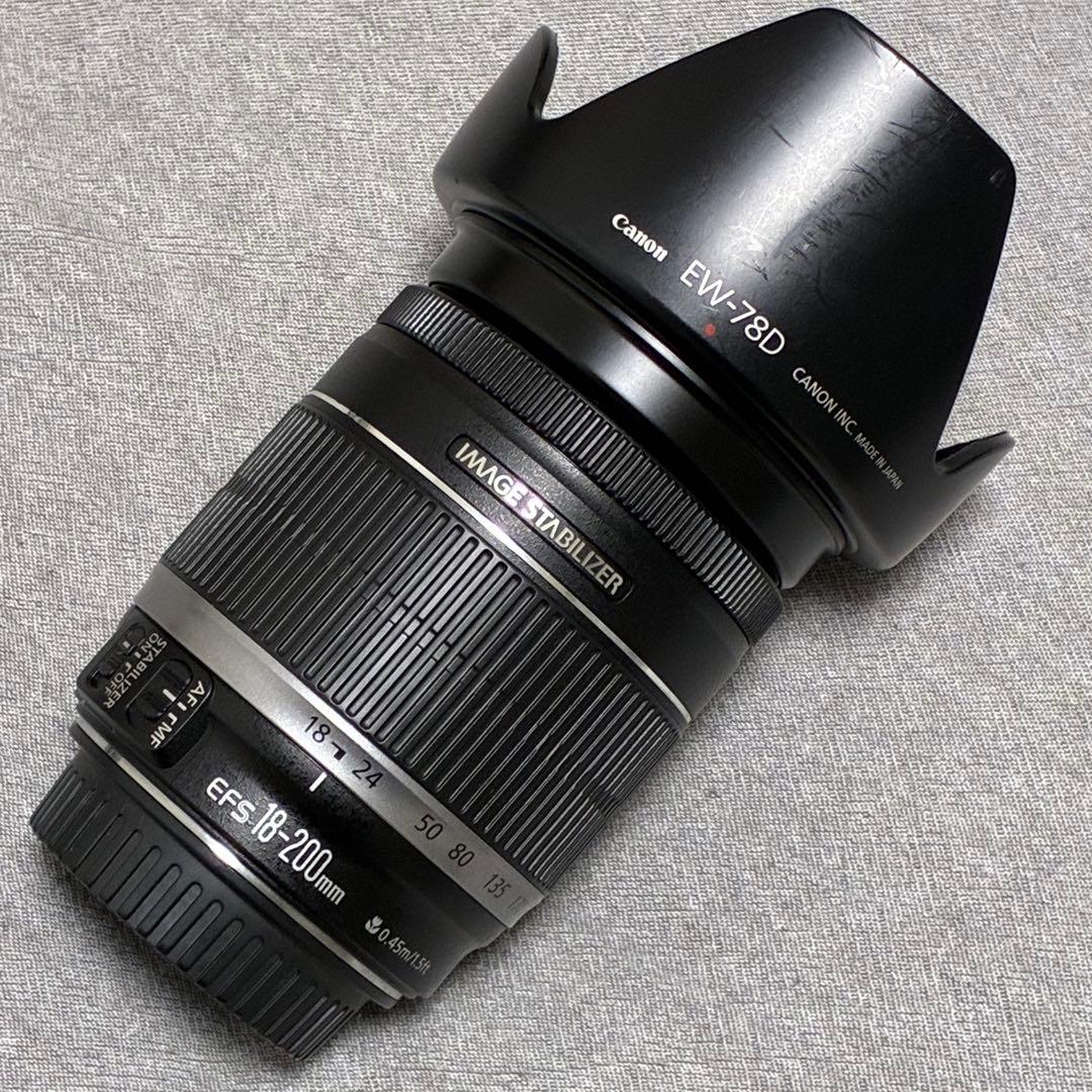 ⭐️美品⭐️キャノンCanon EF-S 18-200mm F3.5-5.6 IS