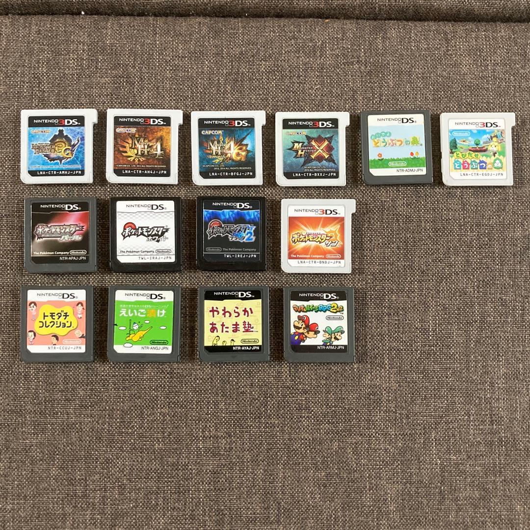 ニンテンドーDS・3DS ソフトセット8本 MH・どう森・その他 単品販売
