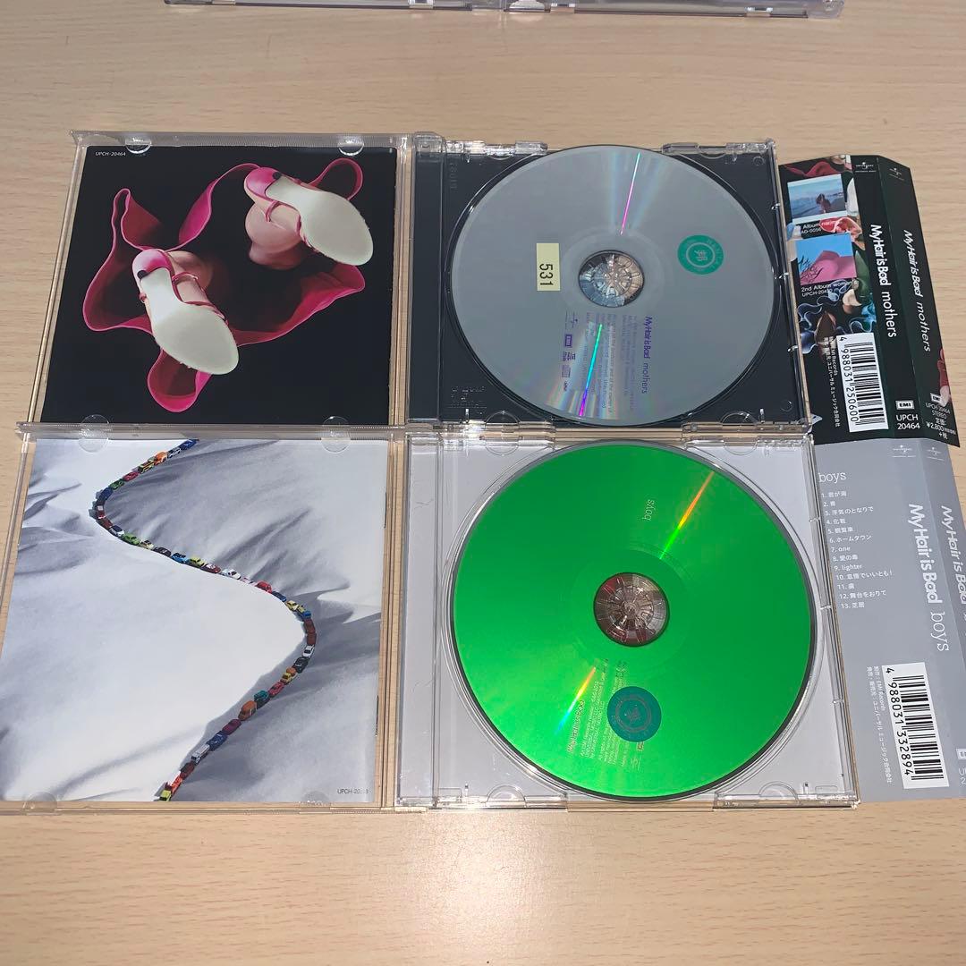 My Hair is Bad マイヘア CD アルバム4枚セット - メルカリ