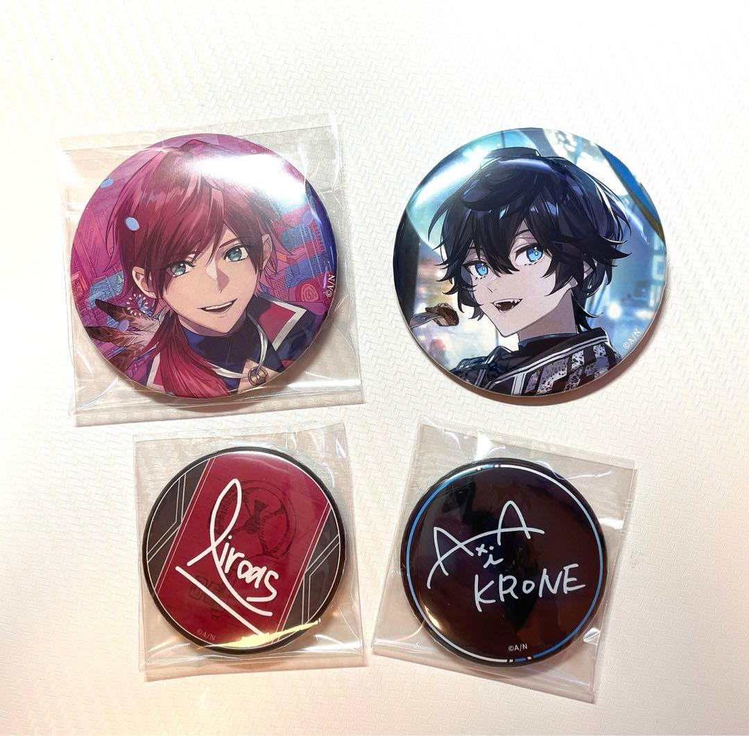 にじさんじ ローレン・イロアス アクシア・クローネ 誕生日グッズ 缶