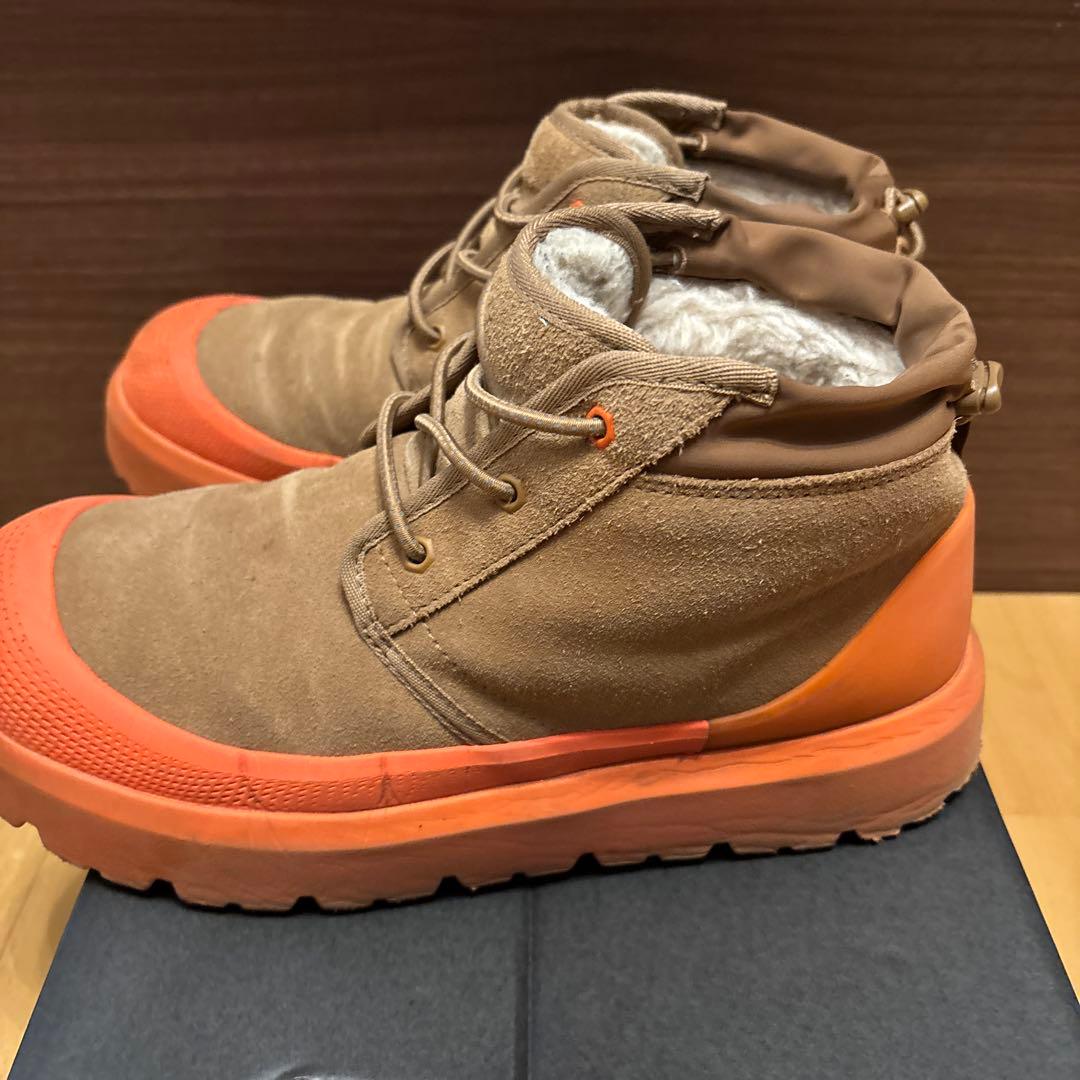 し*ん様 UGG 防水スエードムートンブーツ ブラウン 27.5-28.0cm - メルカリ
