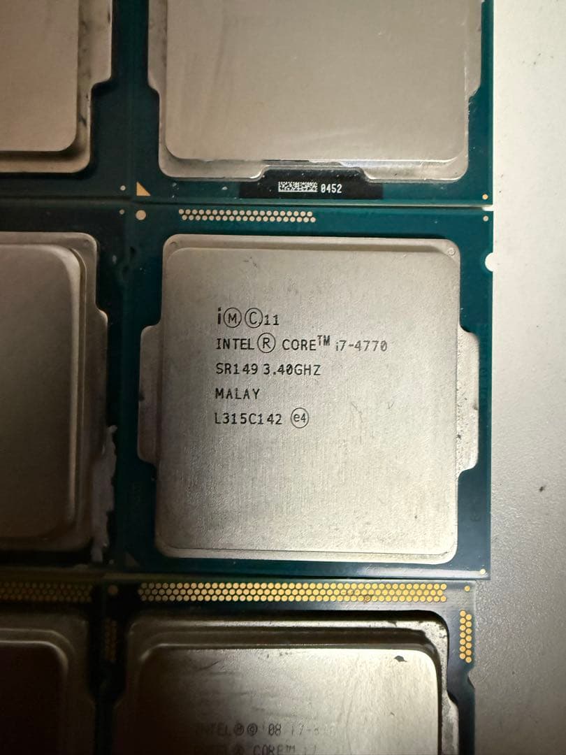 Intel CPU セット 9個 i7 i5 i3 まとめ売り インテル