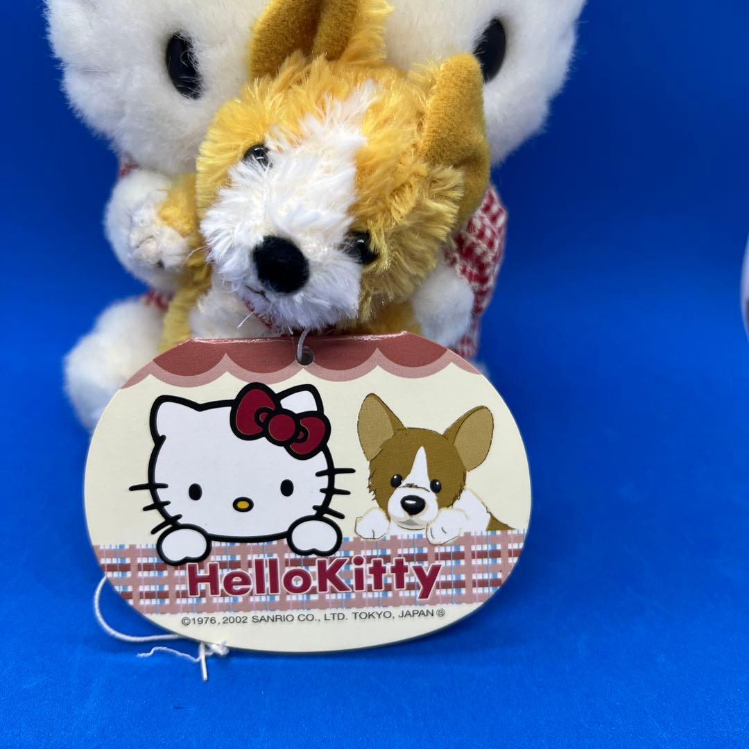 ハローキティ ワンコ コーギー ぬいぐるみ S - メルカリ