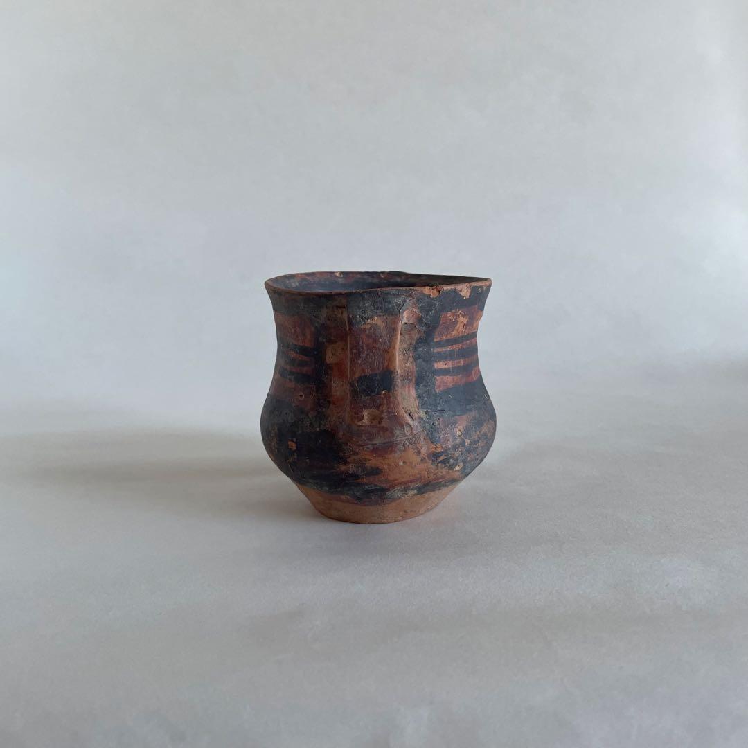 アンダーソン彩文土器 中国 紀元前 双耳 - メルカリ