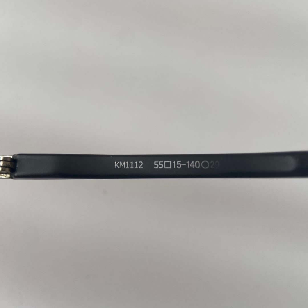 OWNDAYS Kmoriyama 度付きメガネ KM1112 シルバー/ブラッ - メルカリ