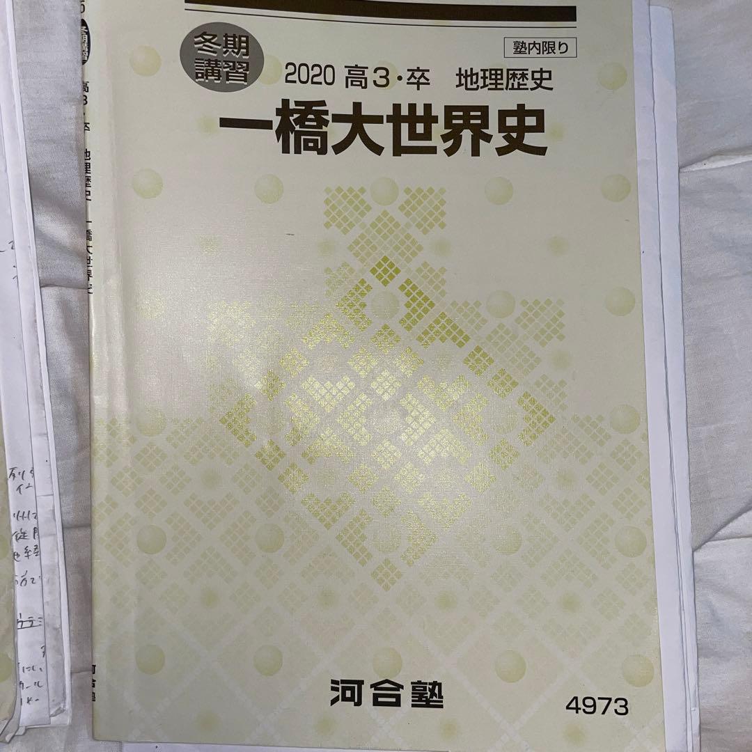 一橋大の世界史20カ年[第4版] 河合塾 夏期講習 冬季講習 一橋大世界史