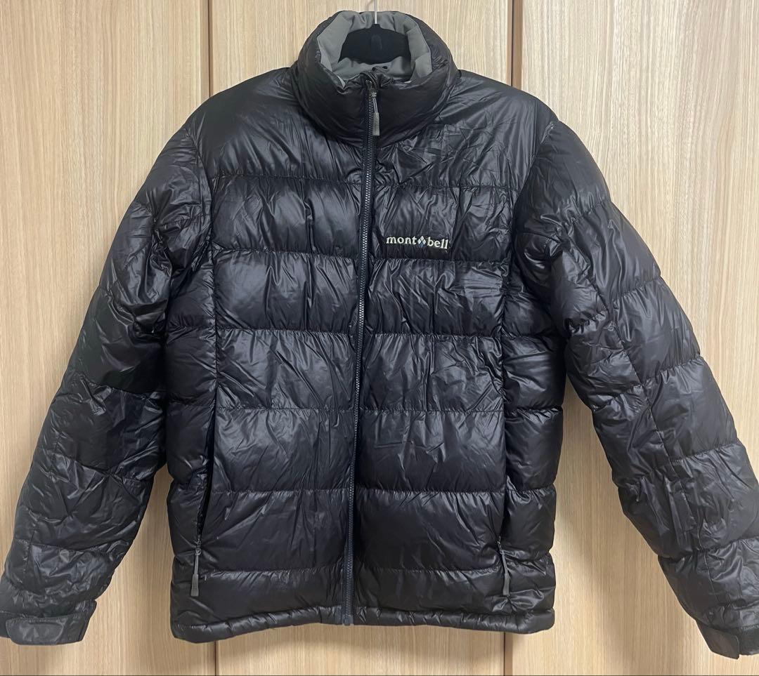 前*語様 mont-bell アルパインダウンジャケット Sサイズ 黒色 110 前*語様 mont-bell アルパインダウンジャケット Sサイズ 黒色 110
