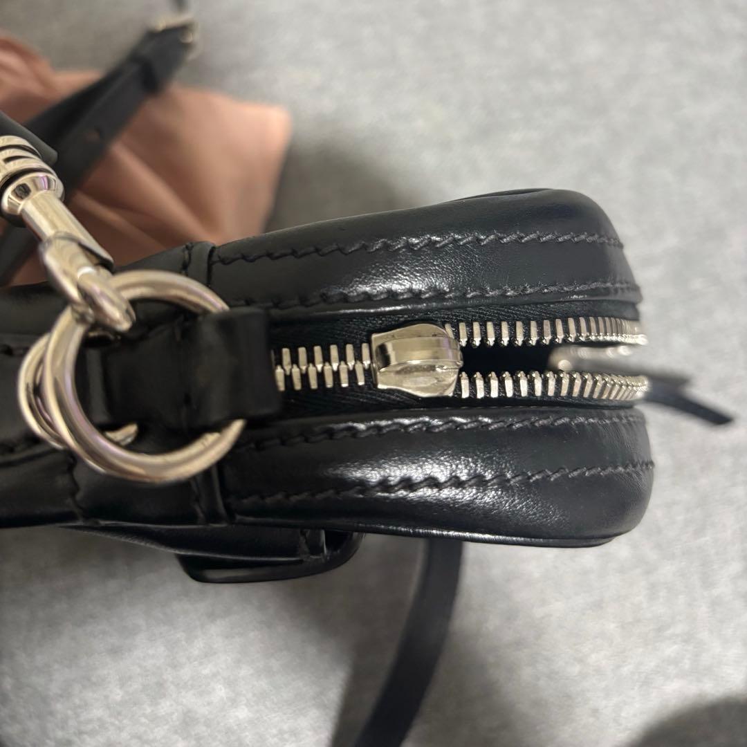 miumiu デコラティブショルダーバック ハンドバッグ - メルカリ