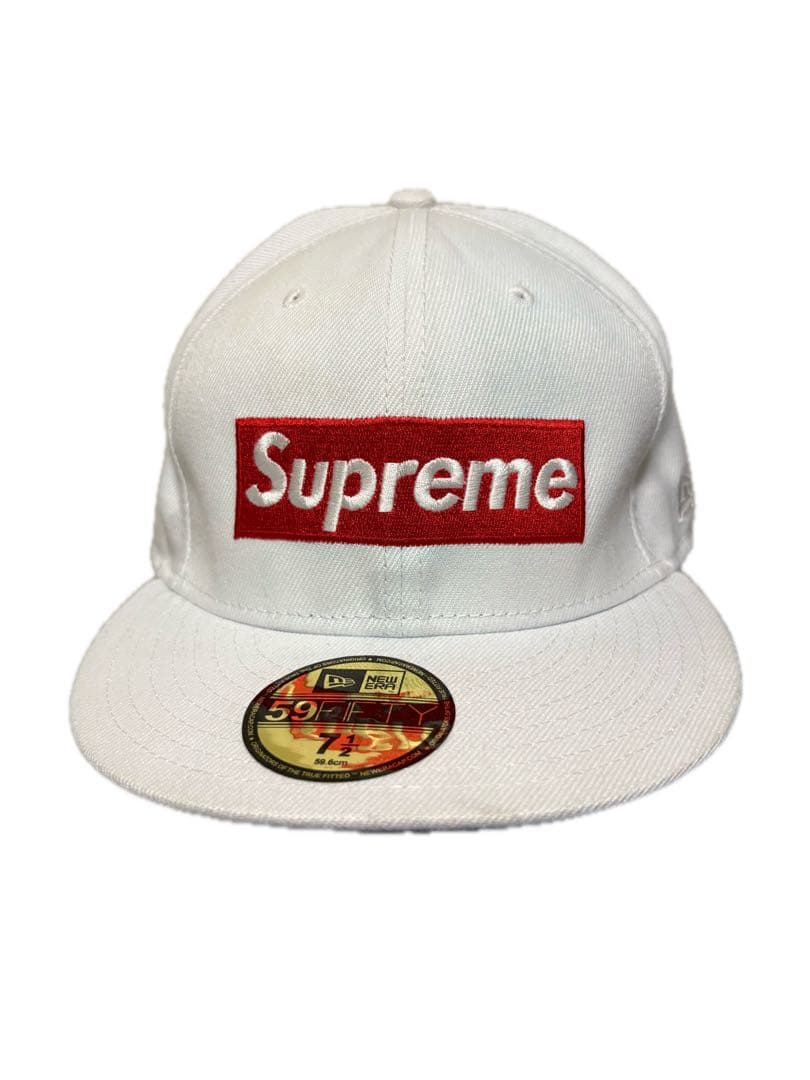 Supreme New Era Box Logo Cap 06AW キャップ 白 - メルカリ