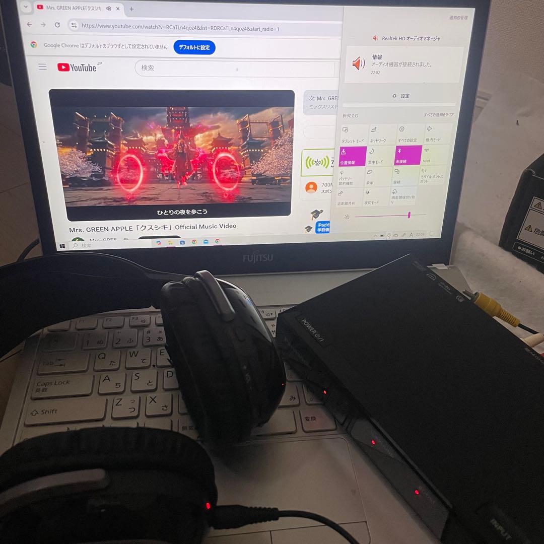 Panasonic RP-WF7 ワイヤレスヘッドホン 7.1ch 赤外線