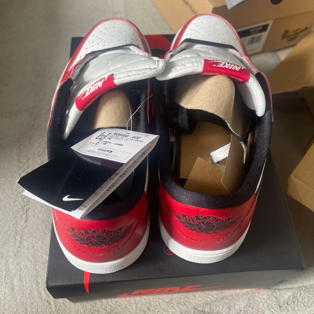 靴 Nike Air Jordan 1 Retro Low OG \"Chicago\"