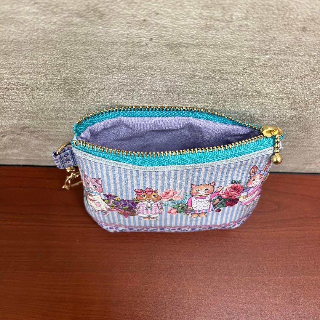 ジョリーフルール 新作マイリトルテイラー 正方形トート＆12㎝ポーチセット