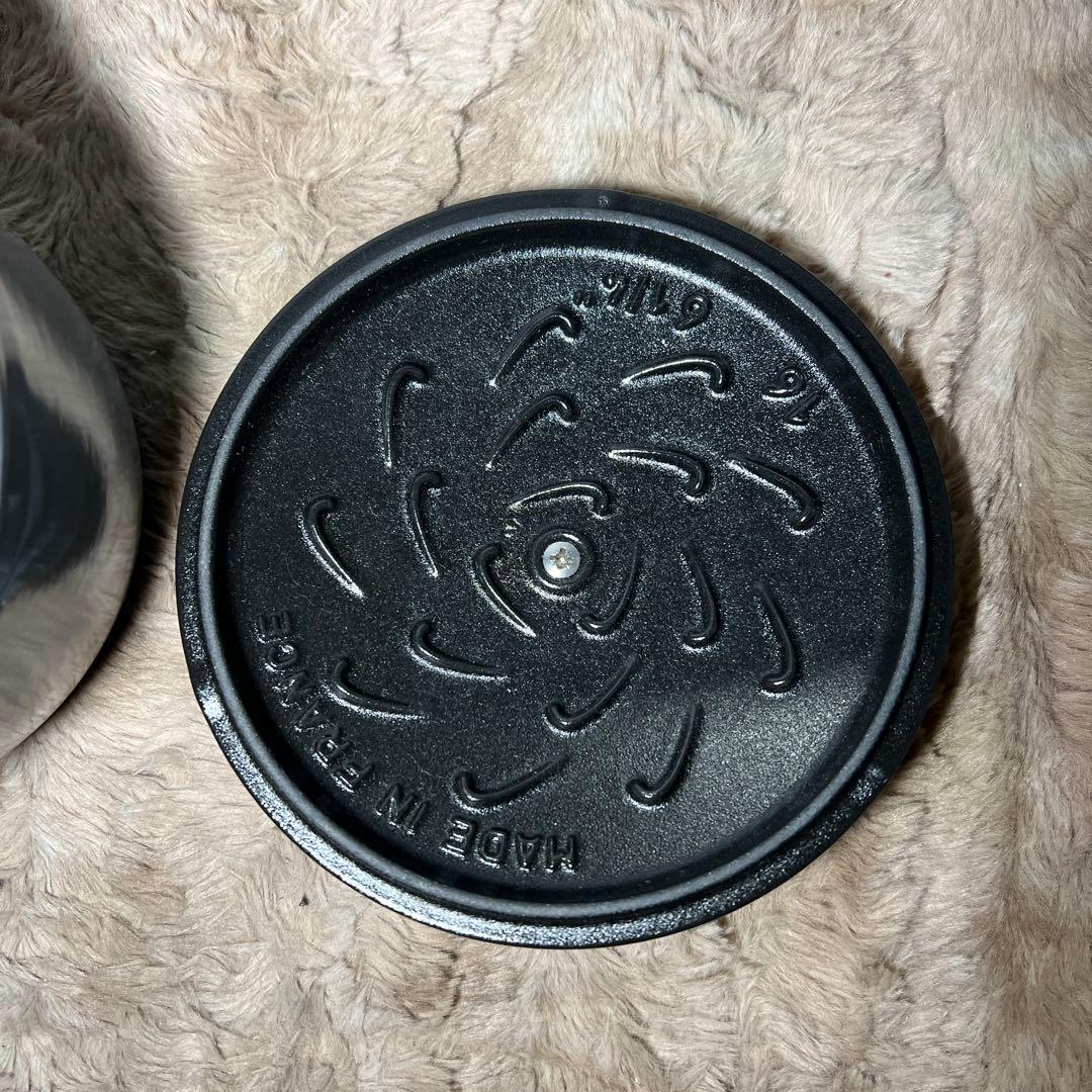 STAUB ラ　ココット de GOHAN M グレー 16cm 1.74L