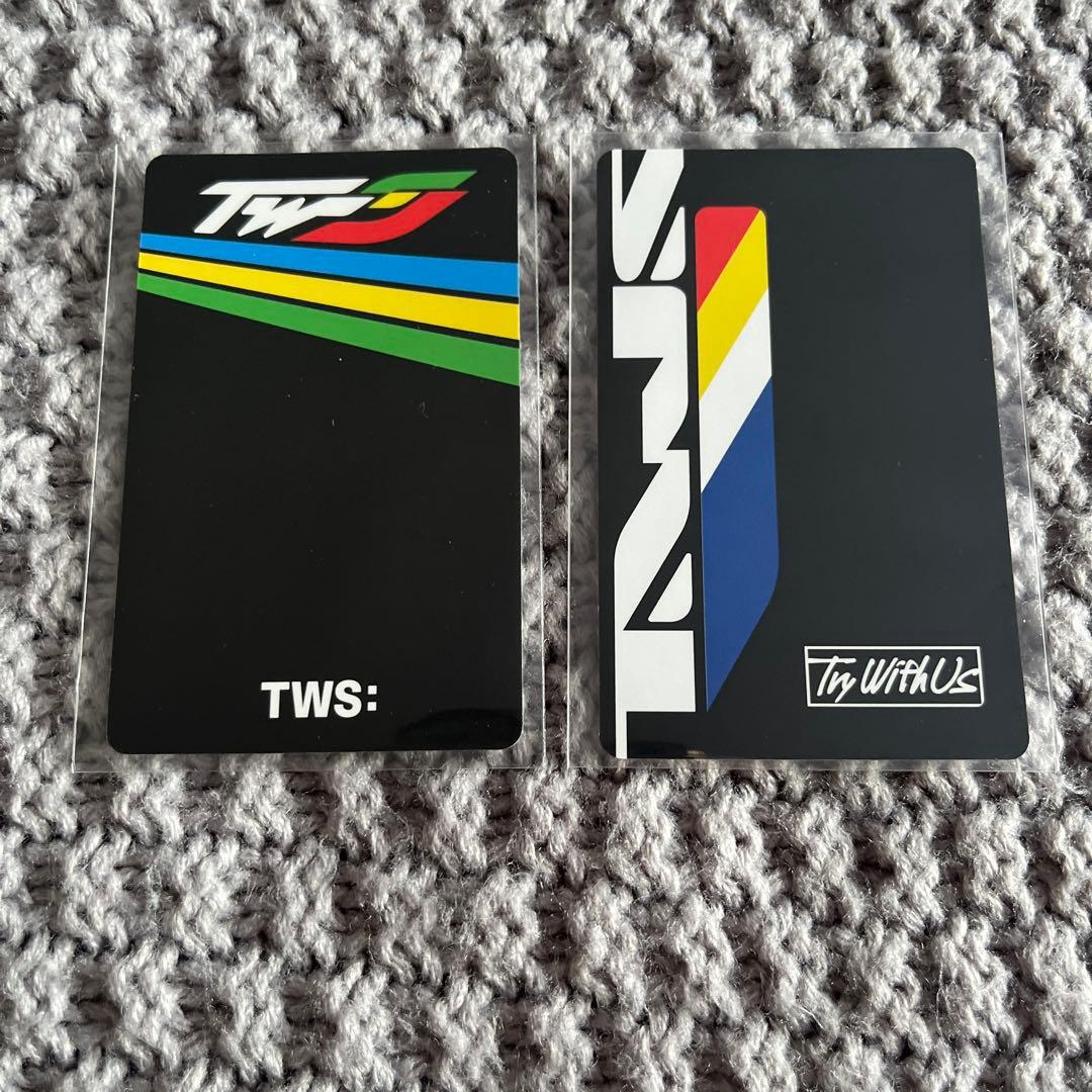 TWS try with us weverse 特典 トレカ シニュ - メルカリ