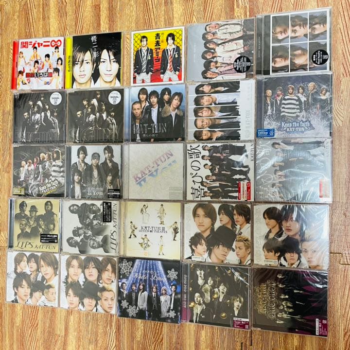 KAT-TUN CD シングル アルバム　74枚　FC限定盤２枚あり Break the Records -by you ＆ for you-｜KAT-TUN｜Storm Labels