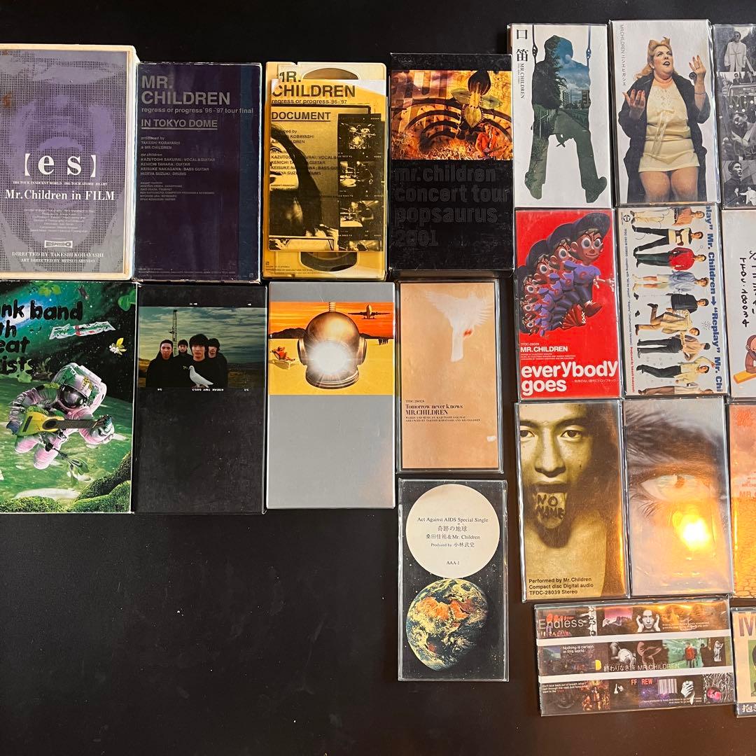 Mr.Children ミスチル CD VHS DVD Blu-rayまとめ売り - メルカリ