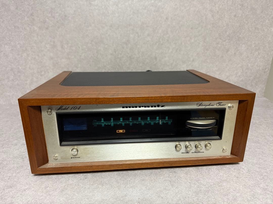 チューナー Marantz マランツ Model 104 ウッドケース付 チューナー Marantz マランツ Model 104 ウッドケース付 - メルカリ