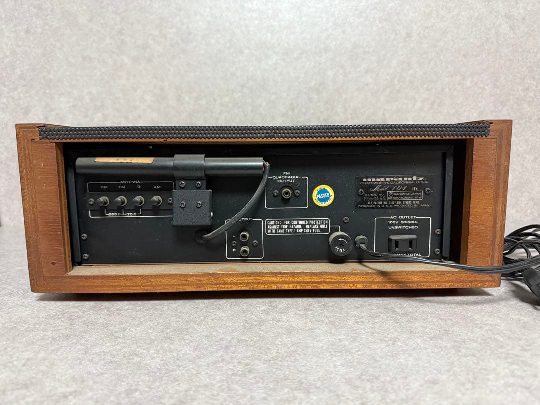 チューナー Marantz マランツ Model 104 ウッドケース付 - メルカリ