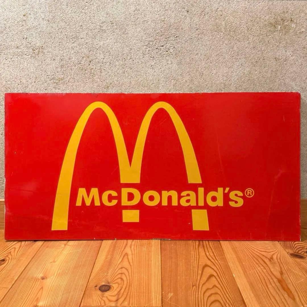 70/80年代 マクドナルド ロゴ 看板 USA ロードサイン ゴールデンアーチ