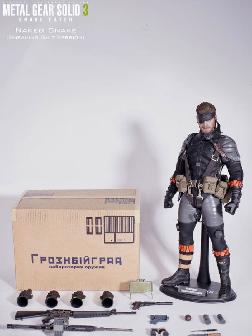 ホットトイズ】メタルギア ソリッド3 スネークイーター ネイキッド